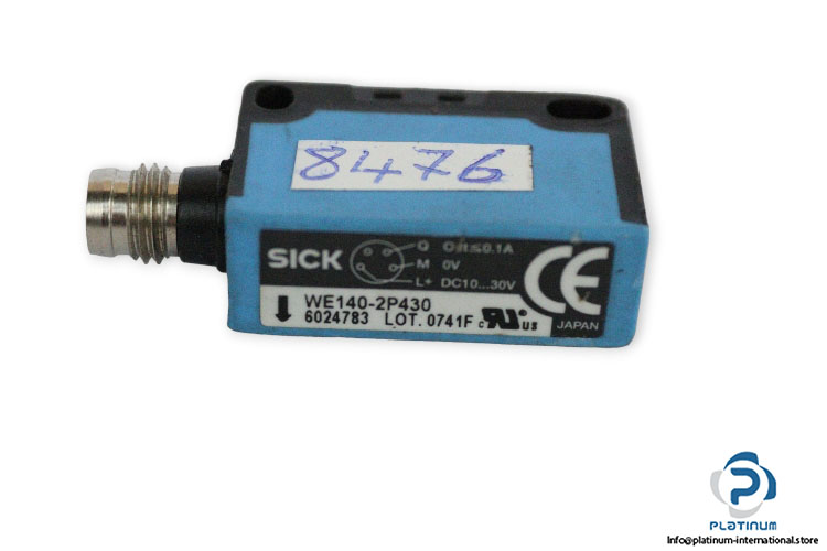 sick-WE140-2P430-through-beam-photoelectric-(used)-1