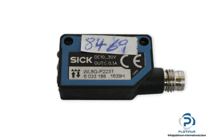 sick-WL8G-P2231-retroreflective-photoelectric-sensor-(used)-2