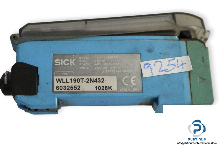 sick-WLL190T-2N432-fiber-optic-sensor-(used)-1