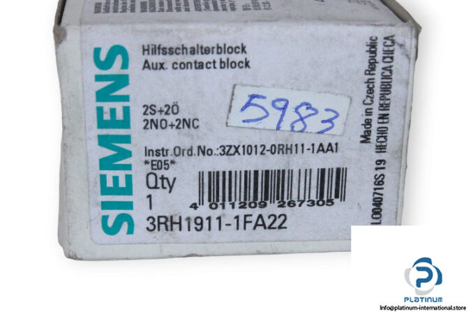 siemens-3RH1911-1FA22-auxiliary-contact-block-(new)-3