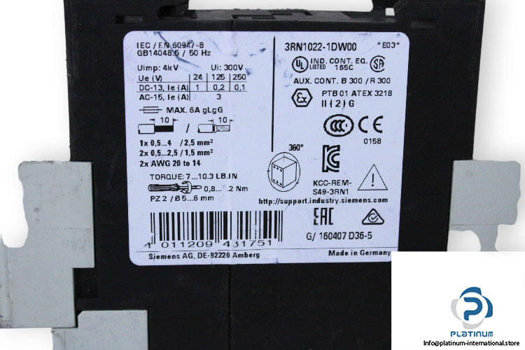 siemens-3RN1022-1DW00-thermistor-motor-protection-relay-(used)-1