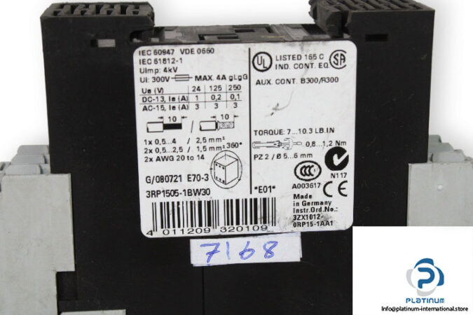siemens-3RP1505-1BW30-timing-relay-(used)-2