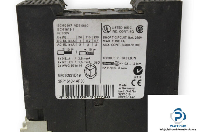 siemens-3RP1513-1AP30-timing-relay-(used)-2