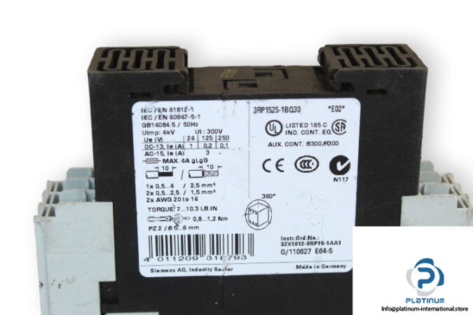 siemens-3RP1525-1BQ30-timing-relay-(used)-2