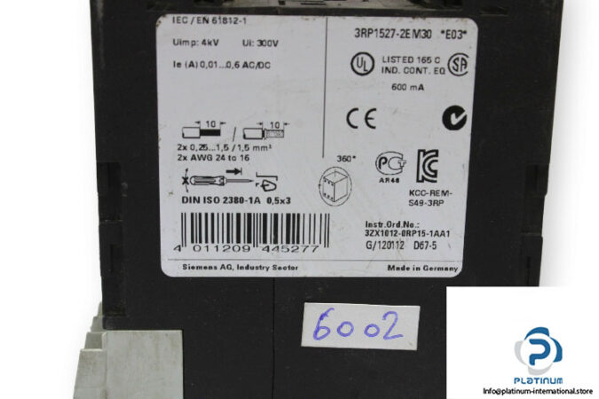 siemens-3RP1527-2EM30-timing-relay-(used)-2