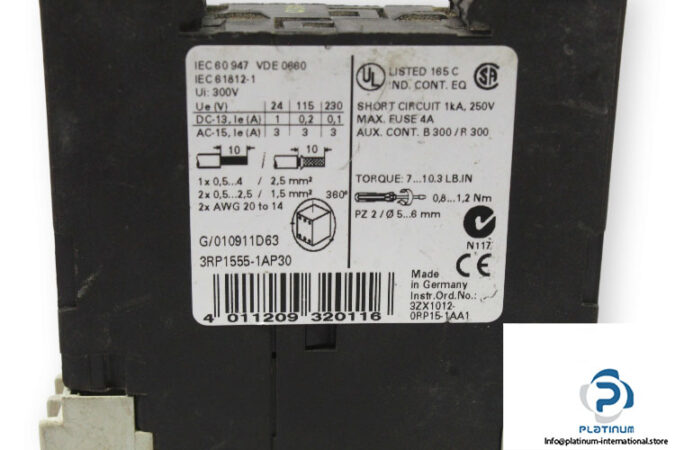 siemens-3RP1555-1AP30-timing-relay-(used)-2