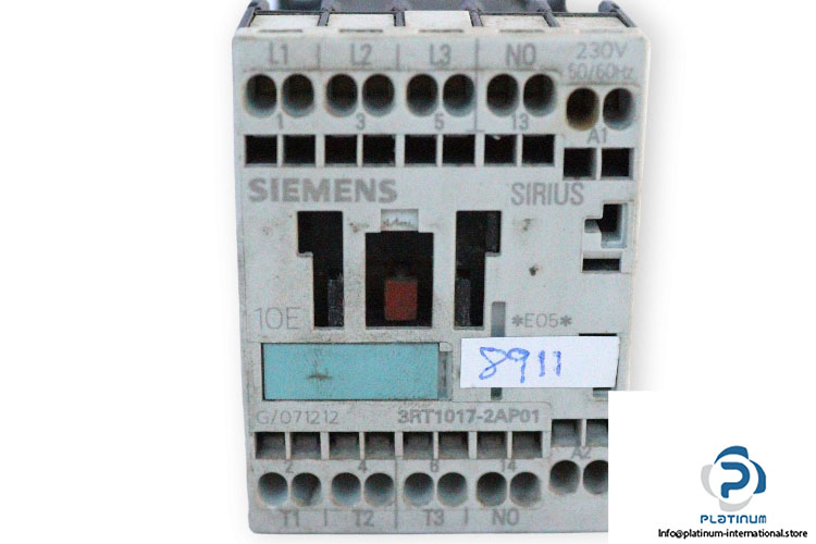 siemens-3RT1017-2AP01-contactor-used-2