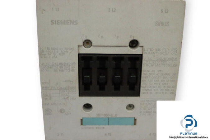 siemens-3RT1056-6AP36-power-contactor-used-4