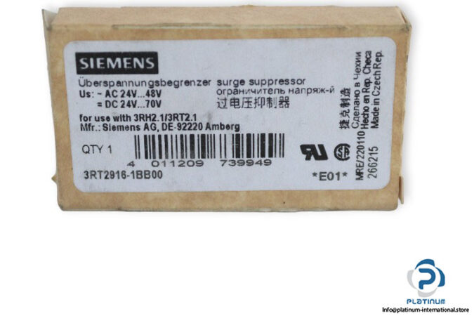 siemens-3RT2916-1BB00-surge-suppressor-(new)-3