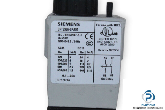 siemens-3RT2926-2PA01-pneumatic-time-relay-(New)-2