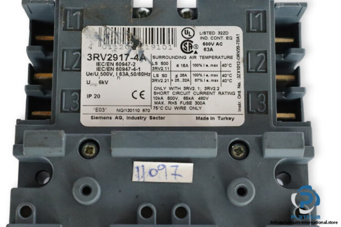 siemens-3RV2917-4A-3-phase-busbar-(used)-2