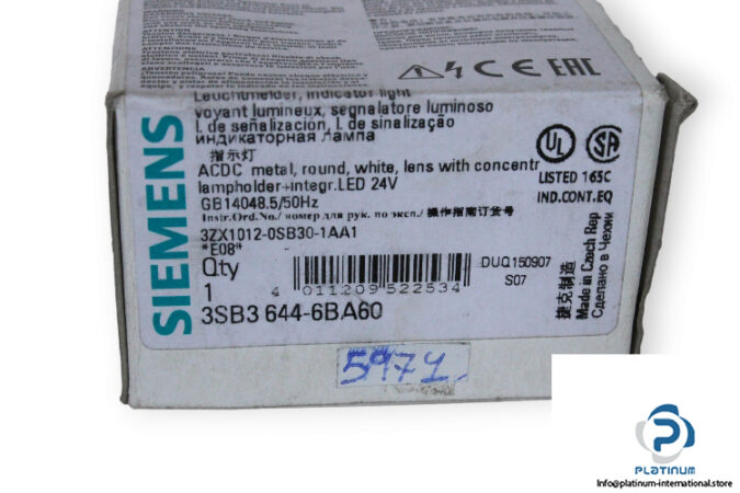 siemens-3SB3-644-6BA60-indicator-light-(new)-4