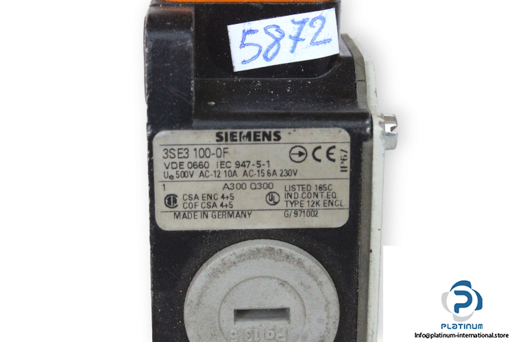 siemens-3SE3-100-0F-position-switch-(used)-1