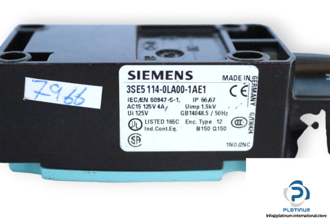 siemens-3SE5-114-0LA00-1AE1-limit-switch-(used)-3