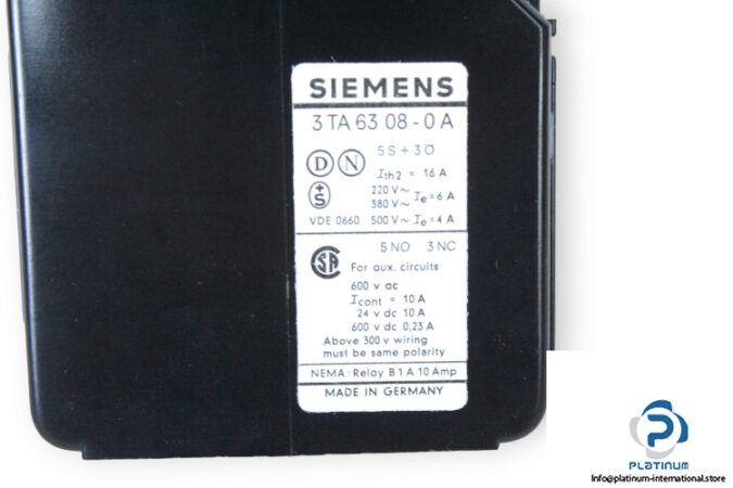 siemens-3TA-63-08-0A-ac-contactor-(new)-3