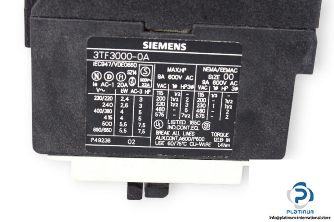 siemens-3TF3000-0A-contactor-(new)-2