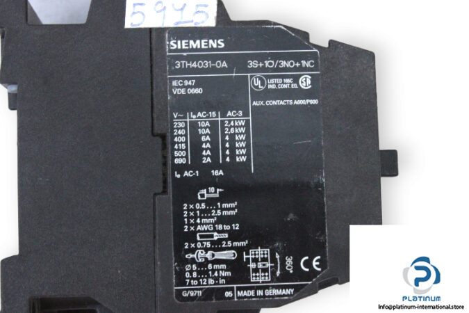 siemens-3TH4031-0A-control-relay-(new)-2