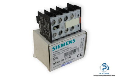 siemens-3TX4-413-1A-auxiliary-contact-block-(new)