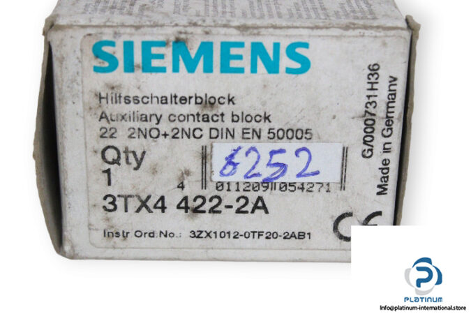 siemens-3TX4422-2A-auxiliary-switch-block-(new)-3