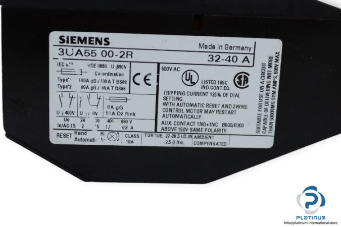 siemens-3UA55-00-2R-thermal-overload-relay-(New)-2