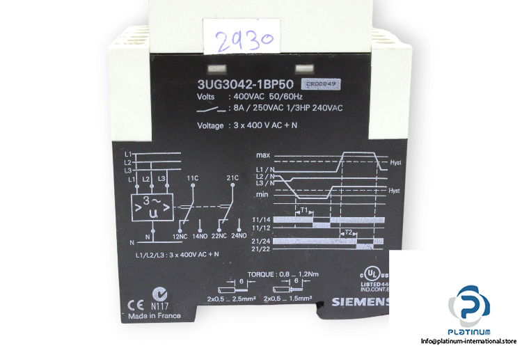 siemens-3UG3042-1BP50-safety-relay-(used)-1