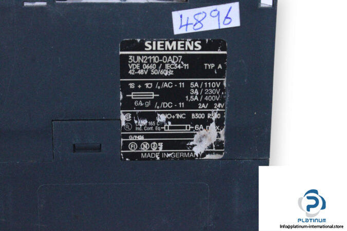 siemens-3UN2110-0AD7-thermistor-protection-relay-(used)-2