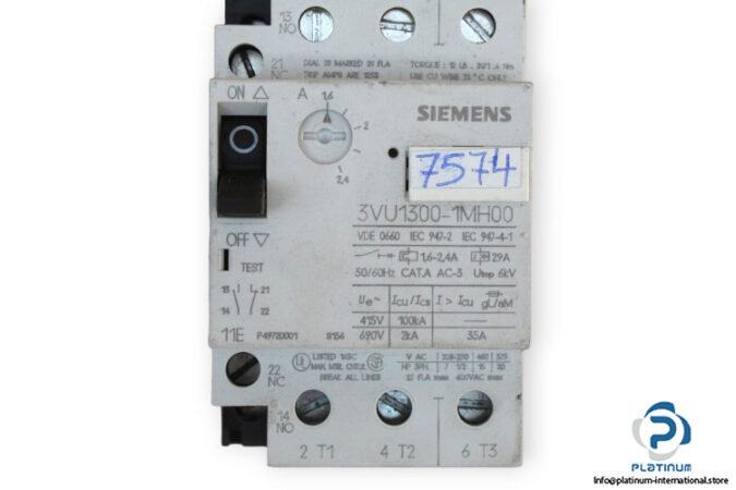 siemens-3VU1300-1MH00-motor-starter-protector-(used)-2