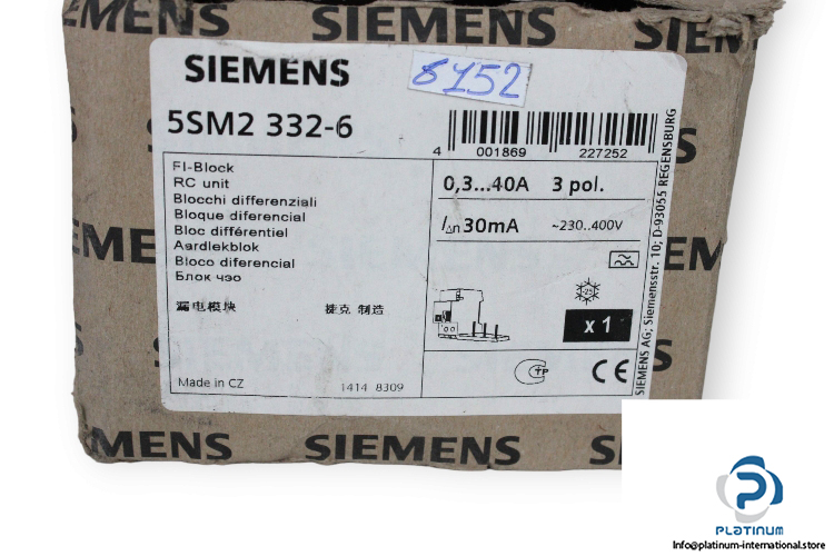 siemens-5SM2-332-6-rc-unit-for-5sy-(new)-1