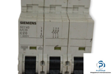 siemens-5SY4320-7-miniature-circuit-breaker-(used)-1