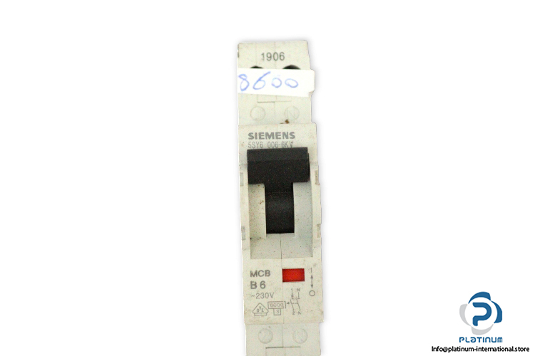 siemens-5SY6-006-6KV-miniature-circuit-breaker-(used)-1