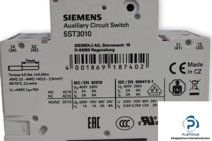 siemens-5SY6510-7-miniature-circuit-breaker-(New)-3