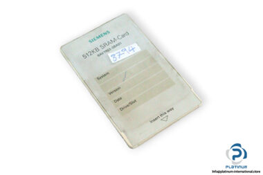 siemens-6AV1903-0BA01-sram-card-(used)