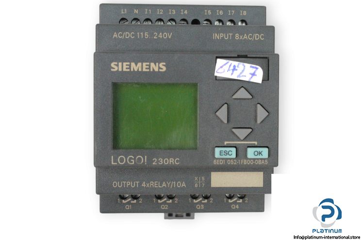 siemens-6ED1-052-1FB00-0BA5-logic-module-(used)-1