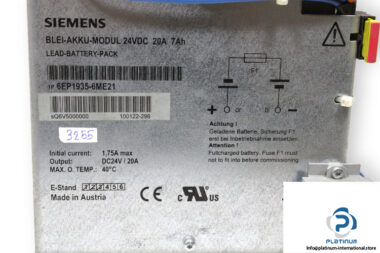 siemens-6EP1935-6ME21-sitop-battery-module-(used)-1