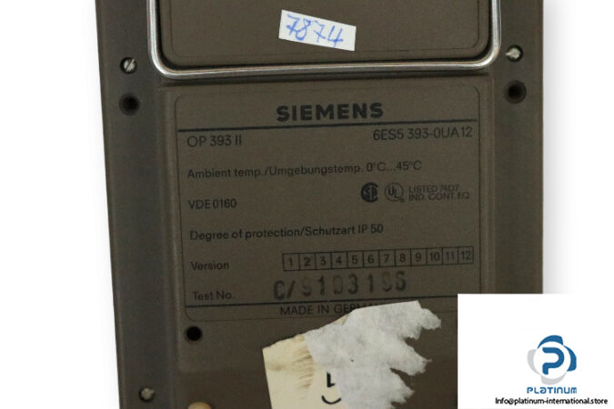 siemens-6ES5-393-OUA12-operator-panel-(used)-3