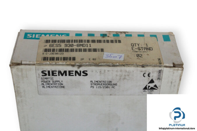 siemens-6ES5-930-8MD11-power-supply-module-(new)-3