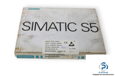 siemens-6ES5460-4UA13-analog-input-module-(new)