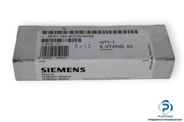 siemens-6ES7-193-4CC20-0AA0-terminal-module-(new)
