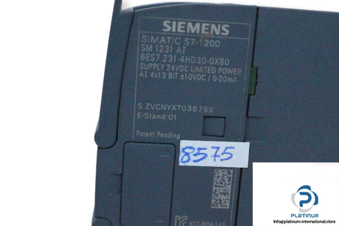siemens-6ES7-231-4HD30-0XB0-analog-input-module-(used)-2