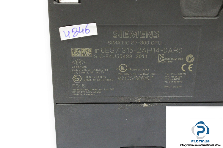 siemens-6ES7-315-2AH14-0AB0-central-processing-unit-used-2