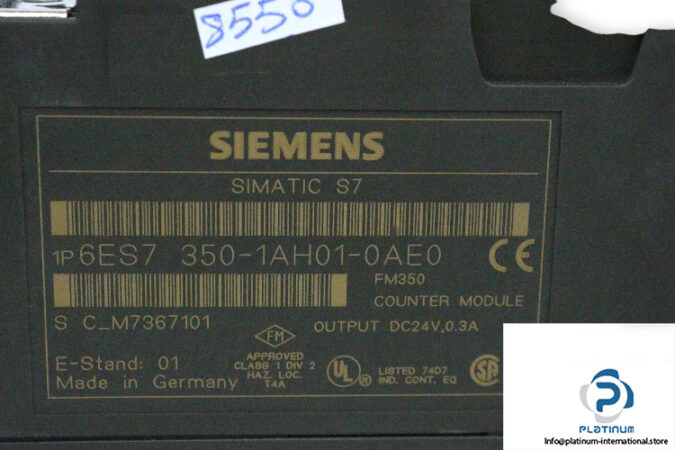 siemens-6ES7-350-1AH01-0AE0-counter-module-(Used)-4