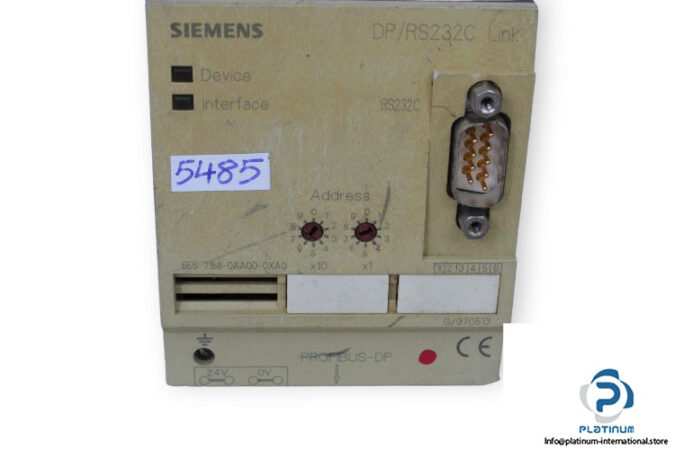 siemens-6ES7158-0AA00-0XA0-interface-center-(used)