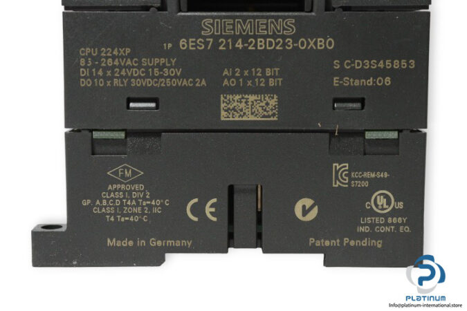 siemens-6ES7214-2BD23-0XB0-ac-power-supply-(New)-2