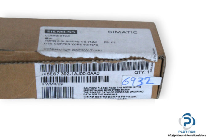 siemens-6ES7392-1AJ00-0AA0-front-connector-(New)-1