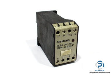 siemens-6KB4-301-1D-speed-monitor-contactor