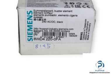 siemens-8WD4-220-0FA-buzzer-element-(new)-1