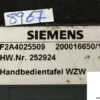 siemens-F2A4025509-control-unit-(used)-2