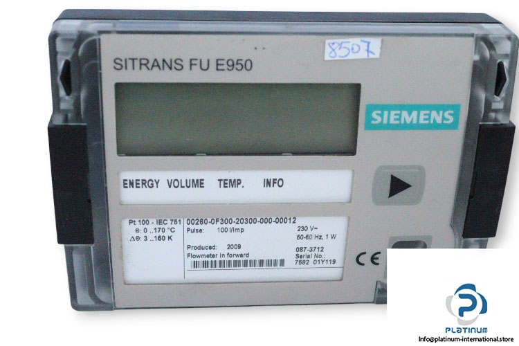 siemens-FUE950-ultrasonic-flowmeter-(new)-1