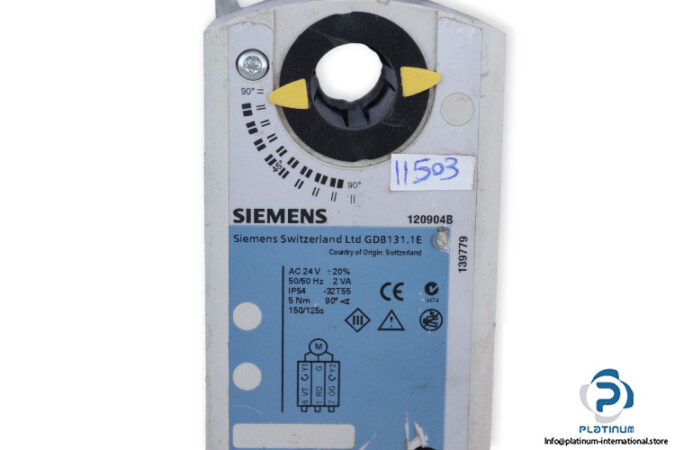 siemens-GDB131.1E-air-damper-actuator-(used)-2