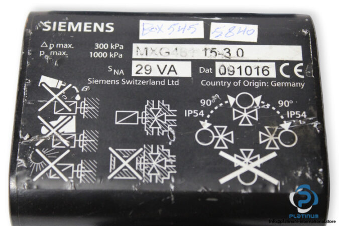 siemens-MXG461-15-3-0-MIXING_2-port-magnetic-control-valve-used-4